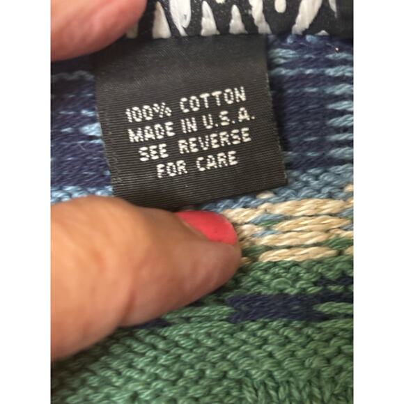 Runway Aztec sweater, Nordic, Fair Isle, ski lodge, grandpa core, cozy, 80s/90s - Picture 7 of 7